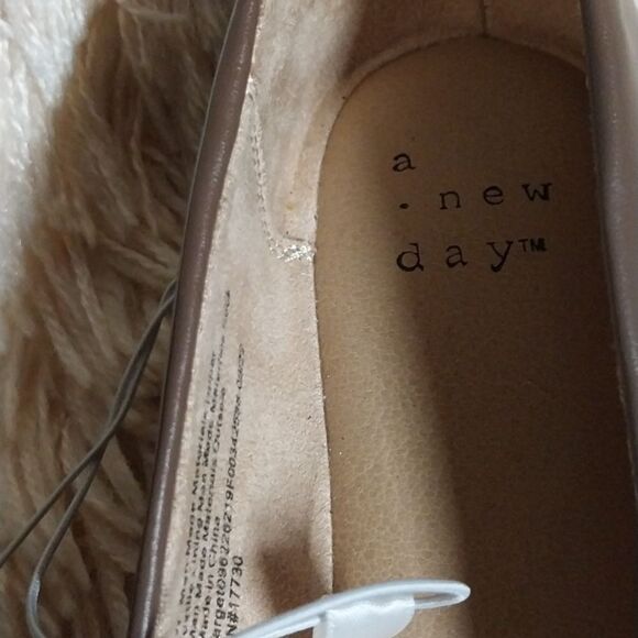NWT A New Day Women's Corinna Ballet Flats Rosewood Size 6W - Picture 6 of 10